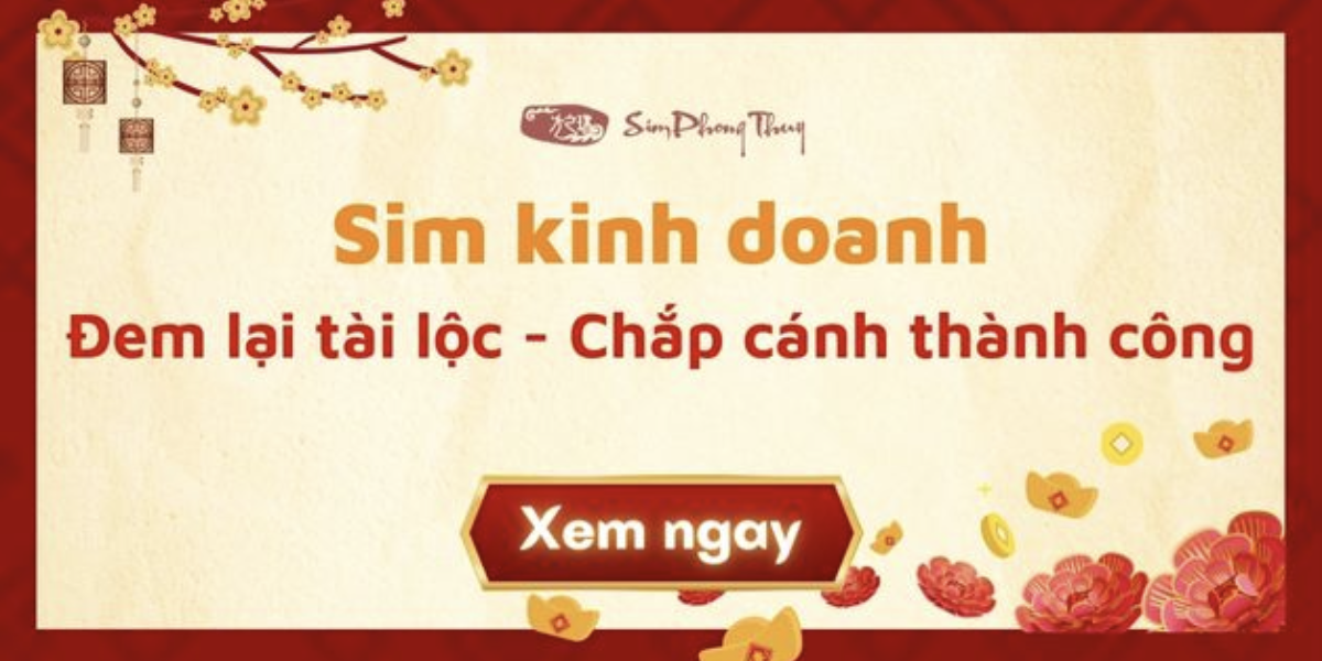 Sim kinh doanh đem lại tài lộc, chắp cánh thành công