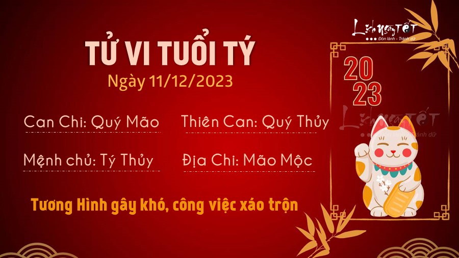 Tý gặp xáo trộn, Tị vượng tài