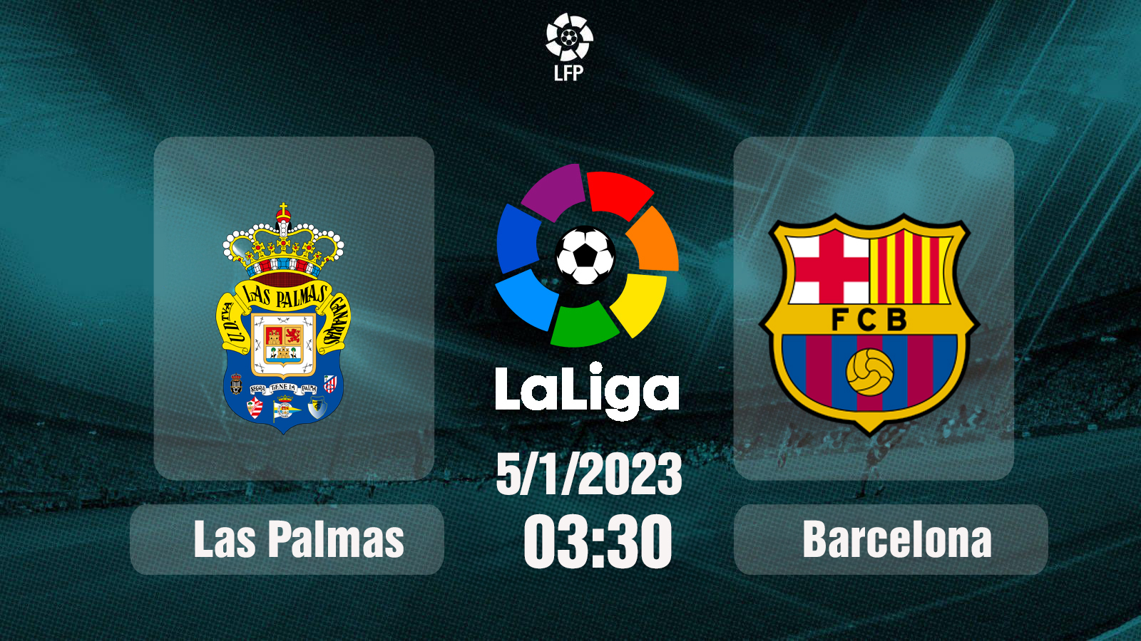 Link xem trực tiếp Las Palmas vs Barcelona 03h30 hôm nay 5/1/2024
