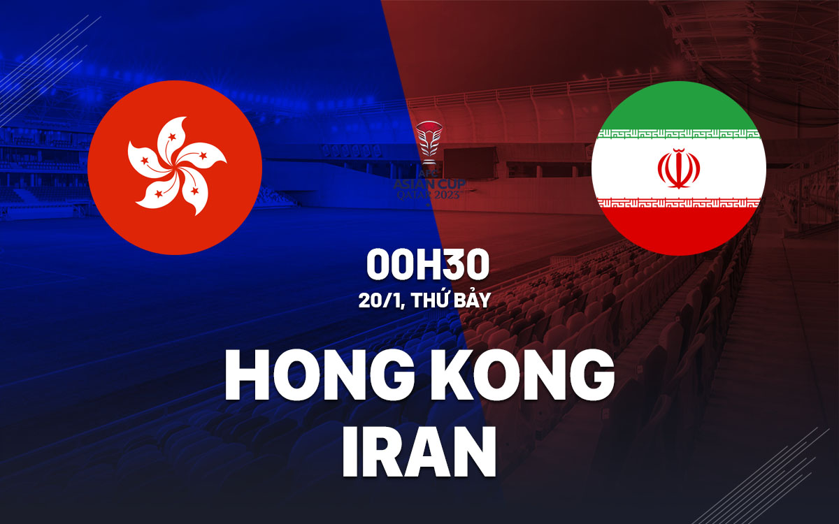 Nhận định bóng đá dự đoán Hong Kong vs Iran Asian Cup hôm nay