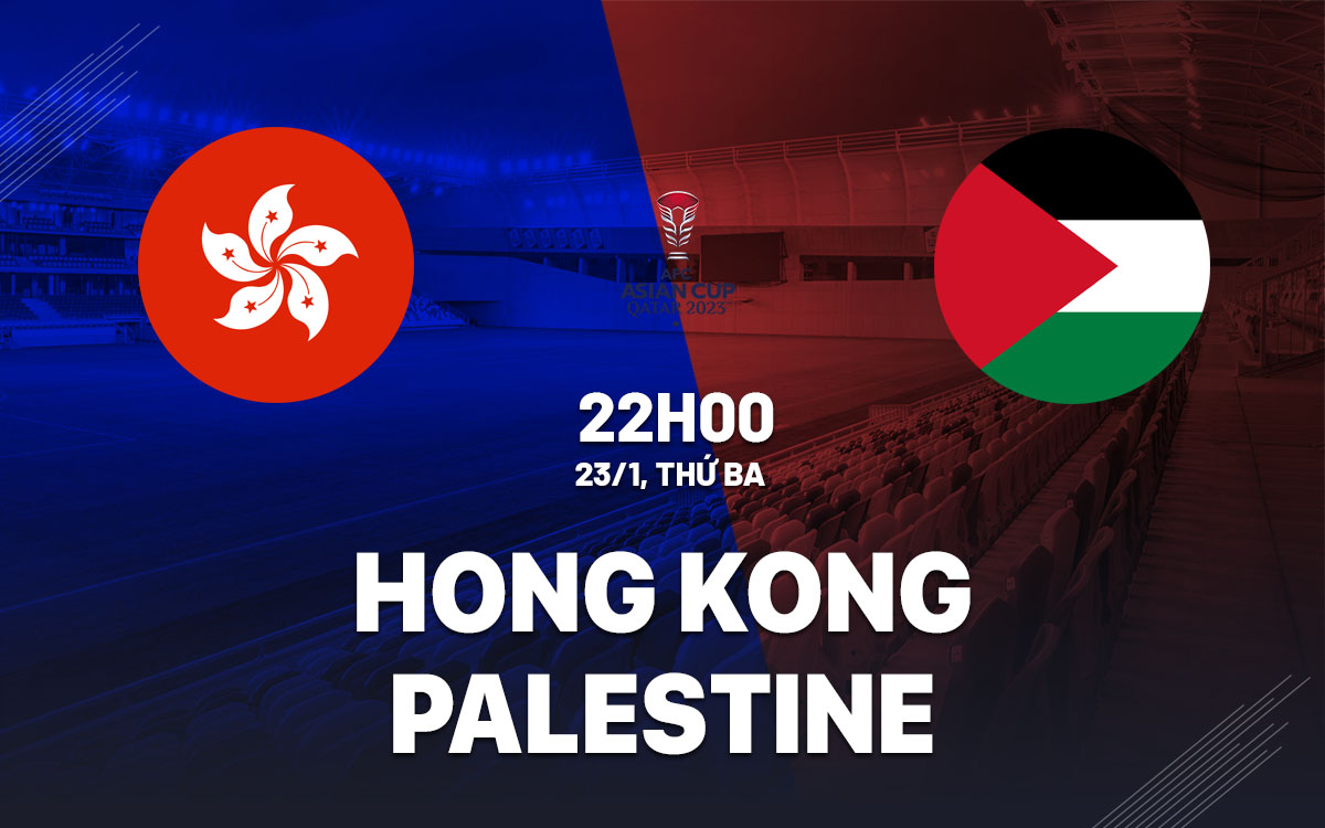 Nhận định bóng đá Hong Kong vs Palestine Asian Cup hôm nay