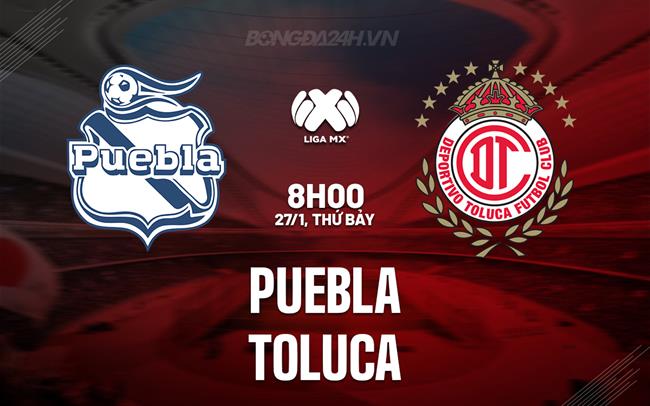 Nhận định bóng đá Puebla vs Toluca VĐQG Mexico hôm nay