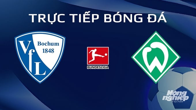 Trực tiếp bóng đá Bochum vs Werder Bremen hôm nay 14/1/2024