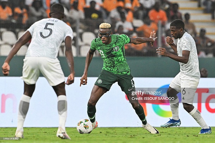 Video bóng đá Nigeria – Nam Phi: Cân não loạt luân lưu, Osimhen giật vé chung kết (CAN Cup)