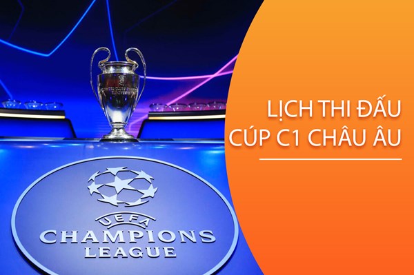 Lịch thi đấu lượt đi vòng 1/8 cúp C1 châu Âu Champions League