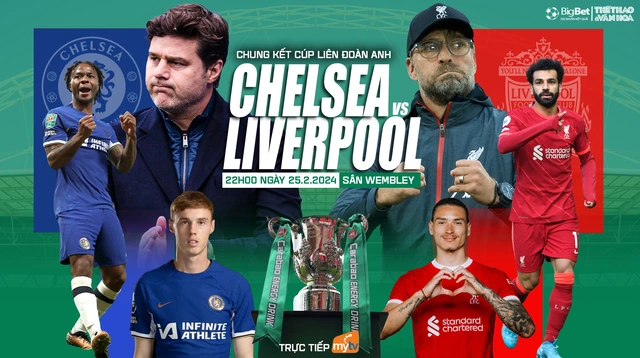 Nhận định bóng đá Liverpool vs Chelsea (22h00 hôm nay), Chung kết Cúp liên đoàn Anh