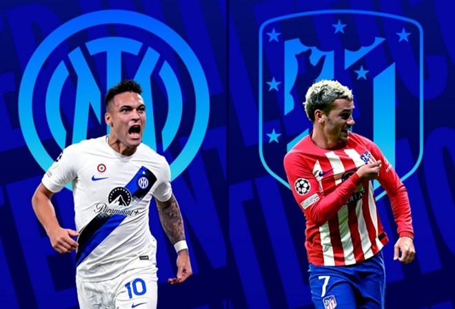 Link xem trực tiếp Inter Milan - Atletico, vòng 1/8 Champions League