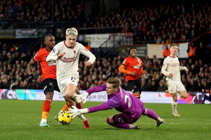 Trực tiếp bóng đá Luton Town vs Man Utd vòng 25 Ngoại Hạng Anh