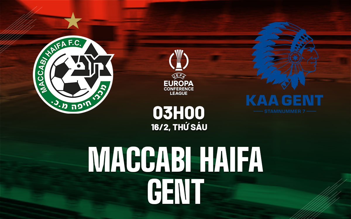 Nhận định bóng đá Maccabi Haifa vs Gent Cúp C3 hôm nay