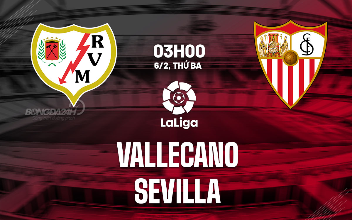 Nhận định bóng đá dự đoán Vallecano vs Sevilla La Liga hôm nay