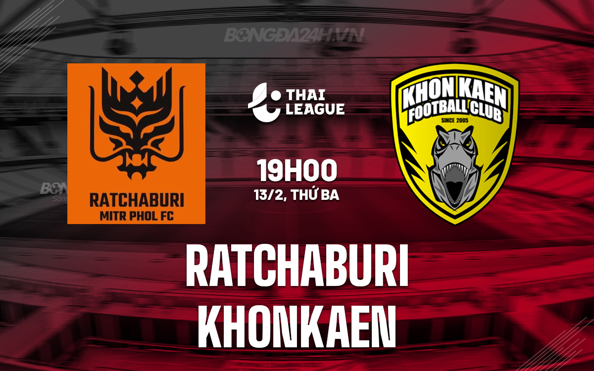 Nhận định bóng đá dự đoán Ratchaburi vs Khonkaen VĐQG Thái Lan