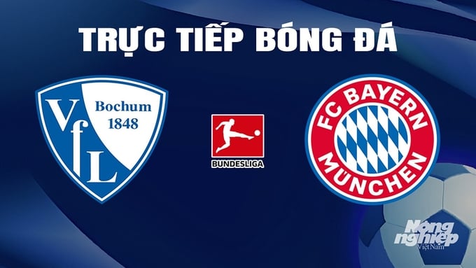 Trực tiếp bóng đá Bochum vs Bayern Munich hôm nay 18/2/2024